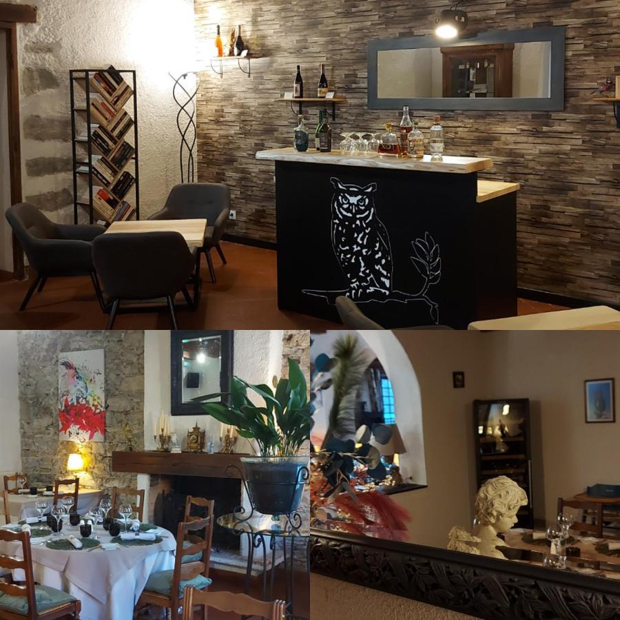 Logis Hostellerie Du Grand Duc Hotel Restaurant Gincla Esterno foto